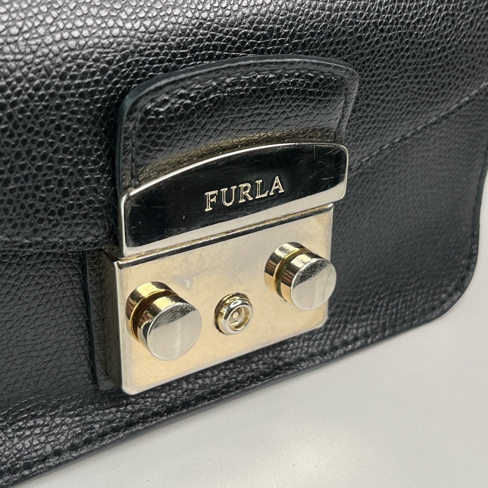 Furla Metropolis Black Crossbody Bag - Picture 15 of 17